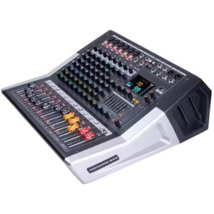 10 Channel Professional 550W x 2 Powered Audio Mixer Console