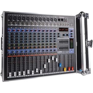 12 Channel 1000W Powered Mixer