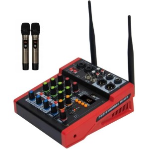 4 Channel Portable Audio Mixer 80W