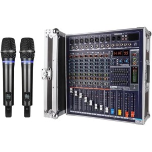 8 Channel 1000W Powered Mixer