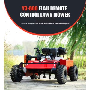 Remote Control Gasoline Lawn Mower, 452cc, 1800W